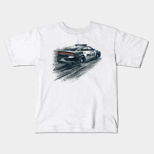 Police car Kids T-Shirt